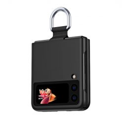 Kryty na mobil | Plastový kryt Keychain case čierny – Samsung Galaxy Z Flip 3 | Kryty na mobil
