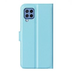 Peňaženkové puzdro Litchi modré – Samsung Galaxy M22 | Kryty na mobil Kryty na mobil | Peňaženkové puzdro Litchi modré – Samsung Galaxy M22 | Kryty na mobil