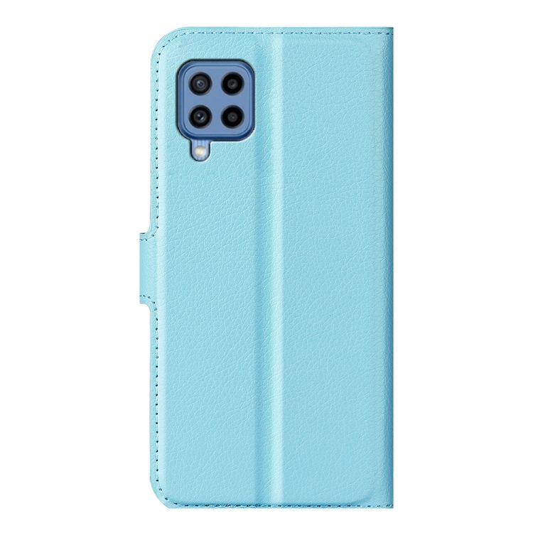 Peňaženkové puzdro Litchi modré – Samsung Galaxy M22 | Kryty na mobil Kryty na mobil | Peňaženkové puzdro Litchi modré – Samsung Galaxy M22 | Kryty na mobil