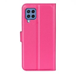 Peňaženkové puzdro Litchi ružové – Samsung Galaxy M22 | Kryty na mobil Kryty na mobil | Peňaženkové puzdro Litchi ružové – Samsung Galaxy M22 | Kryty na mobil