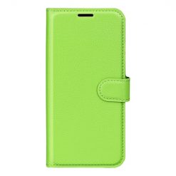 Kryty na mobil | Peňaženkové puzdro Litchi limetkové – Samsung Galaxy M22 | Kryty na mobil