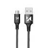 Kryty na mobil | Dátový kábel Remax RC-152m micro USB 1m čierny | Kryty na mobil