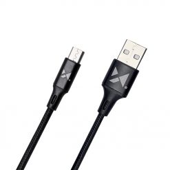 Kryty na mobil | Dátový kábel Wozinsky WUC-M2B micro USB 2,4A 2m čierny | Kryty na mobil