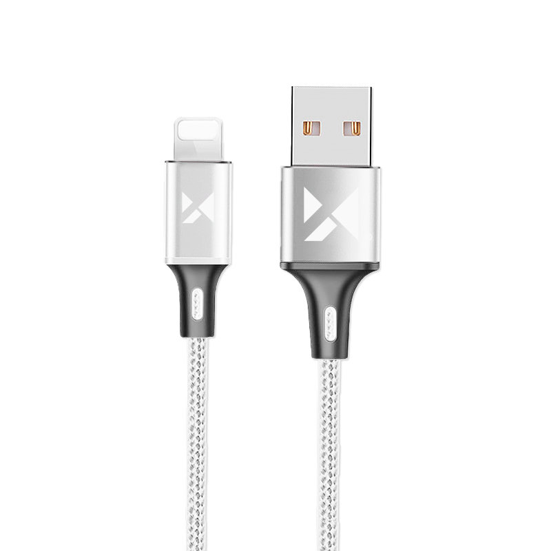 Dátový kábel Wozinsky WUC-L2W Lightning 2,4A 2m biely | Kryty na mobil Kryty na mobil | Dátový kábel Wozinsky WUC-L2W Lightning 2,4A 2m biely | Kryty na mobil