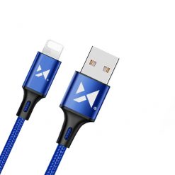 Kryty na mobil | Dátový kábel Wozinsky WUC-L1BE Lightning 2,4A 1m modrý | Kryty na mobil