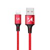 Kryty na mobil | Dátový kábel Wozinsky WUC-L1BE Lightning 2,4A 1m modrý | Kryty na mobil