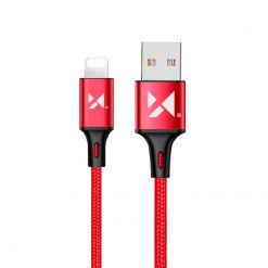 Kryty na mobil | Dátový kábel Wozinsky WUC-L1R Lightning 2,4A 1m červený | Kryty na mobil