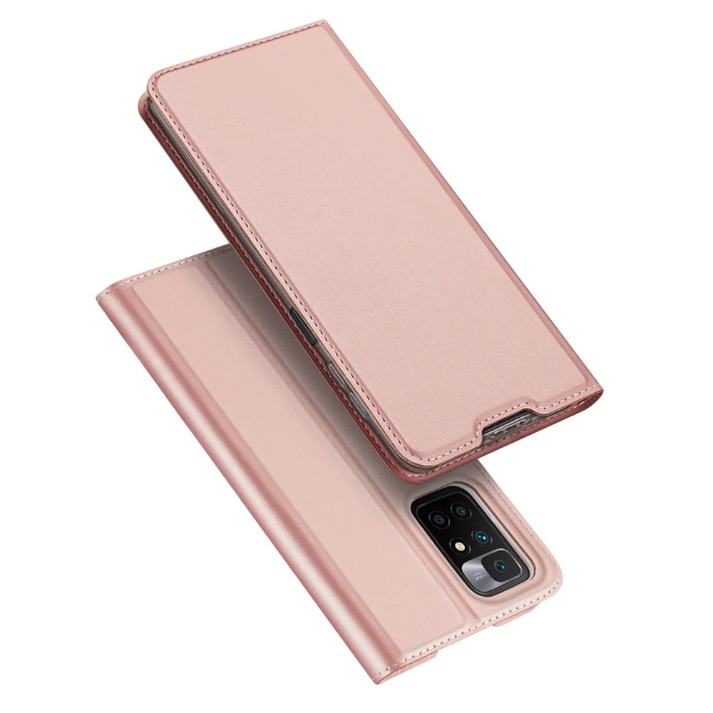 Peňaženkové puzdro Dux Ducis Skin Pro ružové – Xiaomi Redmi 10 / 10 2022 | Kryty na mobil Kryty na mobil | Peňaženkové puzdro Dux Ducis Skin Pro ružové – Xiaomi Redmi 10 / 10 2022 | Kryty na mobil