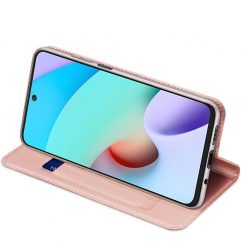 Peňaženkové puzdro Dux Ducis Skin Pro ružové – Xiaomi Redmi 10 / 10 2022 | Kryty na mobil Kryty na mobil | Peňaženkové puzdro Dux Ducis Skin Pro ružové – Xiaomi Redmi 10 / 10 2022 | Kryty na mobil