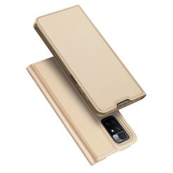 Kryty na mobil | Peňaženkové puzdro Dux Ducis Skin Pro zlaté – Xiaomi Redmi 10 / 10 2022 | Kryty na mobil