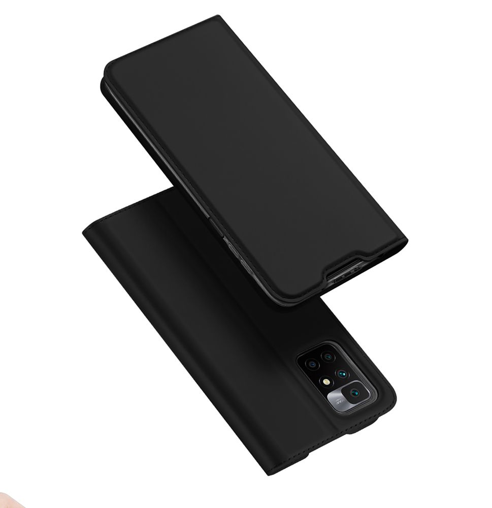 Peňaženkové puzdro Dux Ducis Skin Pro čierne – Xiaomi Redmi 10 / 10 2022 | Kryty na mobil Kryty na mobil | Peňaženkové puzdro Dux Ducis Skin Pro čierne – Xiaomi Redmi 10 / 10 2022 | Kryty na mobil