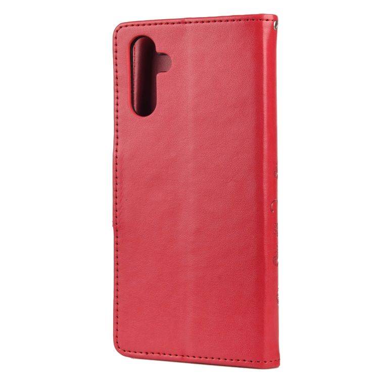 Peňaženkové puzdro Embossing Pattern Motýľ a kvet červené – Samsung Galaxy A13 5G | Kryty na mobil Kryty na mobil | Peňaženkové puzdro Embossing Pattern Motýľ a kvet červené – Samsung Galaxy A13 5G | Kryty na mobil