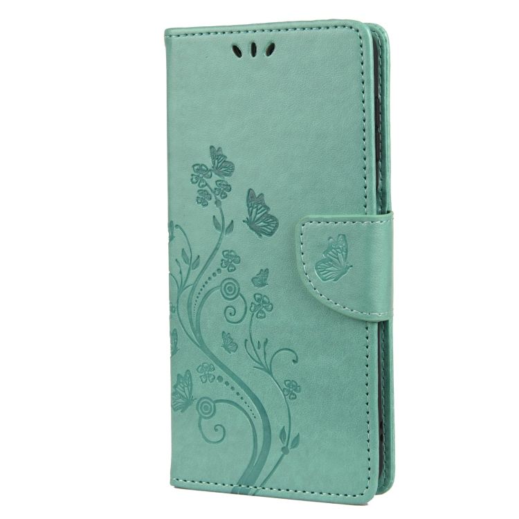 Peňaženkové puzdro Embossing Pattern Motýľ a kvet zelené – Samsung Galaxy A13 5G | Kryty na mobil Kryty na mobil | Peňaženkové puzdro Embossing Pattern Motýľ a kvet zelené – Samsung Galaxy A13 5G | Kryty na mobil