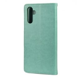 Peňaženkové puzdro Embossing Pattern Motýľ a kvet zelené – Samsung Galaxy A13 5G | Kryty na mobil Kryty na mobil | Peňaženkové puzdro Embossing Pattern Motýľ a kvet zelené – Samsung Galaxy A13 5G | Kryty na mobil