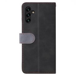Kryty na mobil | Peňaženkové puzdro Stitching čierno-sivé – Samsung Galaxy A13 5G | Kryty na mobil
