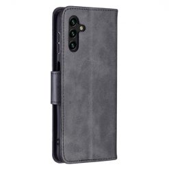 Kryty na mobil | Peňaženkové puzdro Retro Lambskin čierne – Samsung Galaxy A13 5G | Kryty na mobil