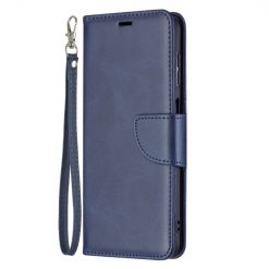 Kryty na mobil | Peňaženkové puzdro Retro Lambskin modré – Samsung Galaxy A13 5G | Kryty na mobil