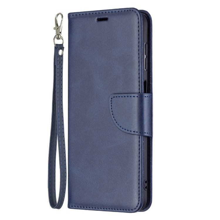 Peňaženkové puzdro Retro Lambskin modré – Samsung Galaxy A13 5G | Kryty na mobil Kryty na mobil | Peňaženkové puzdro Retro Lambskin modré – Samsung Galaxy A13 5G | Kryty na mobil