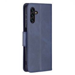 Peňaženkové puzdro Retro Lambskin modré – Samsung Galaxy A13 5G | Kryty na mobil Kryty na mobil | Peňaženkové puzdro Retro Lambskin modré – Samsung Galaxy A13 5G | Kryty na mobil