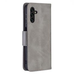 Peňaženkové puzdro Retro Lambskin sivé – Samsung Galaxy A13 5G | Kryty na mobil Kryty na mobil | Peňaženkové puzdro Retro Lambskin sivé – Samsung Galaxy A13 5G | Kryty na mobil