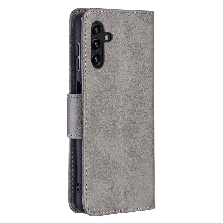 Peňaženkové puzdro Retro Lambskin sivé – Samsung Galaxy A13 5G | Kryty na mobil Kryty na mobil | Peňaženkové puzdro Retro Lambskin sivé – Samsung Galaxy A13 5G | Kryty na mobil