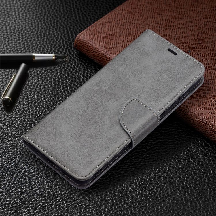 Peňaženkové puzdro Retro Lambskin sivé – Samsung Galaxy A13 5G | Kryty na mobil Kryty na mobil | Peňaženkové puzdro Retro Lambskin sivé – Samsung Galaxy A13 5G | Kryty na mobil