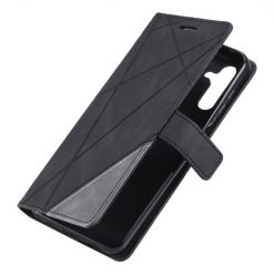 Kryty na mobil | Knižkové puzdro Rhombus čierne – Samsung Galaxy A13 5G | Kryty na mobil