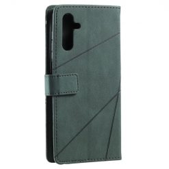 Knižkové puzdro Rhombus zelené – Samsung Galaxy A13 5G | Kryty na mobil Kryty na mobil | Knižkové puzdro Rhombus zelené – Samsung Galaxy A13 5G | Kryty na mobil