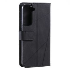 Knižkové puzdro Rhombus čierne – Samsung Galaxy S22+ (S22 Plus) | Kryty na mobil Kryty na mobil | Knižkové puzdro Rhombus čierne – Samsung Galaxy S22+ (S22 Plus) | Kryty na mobil