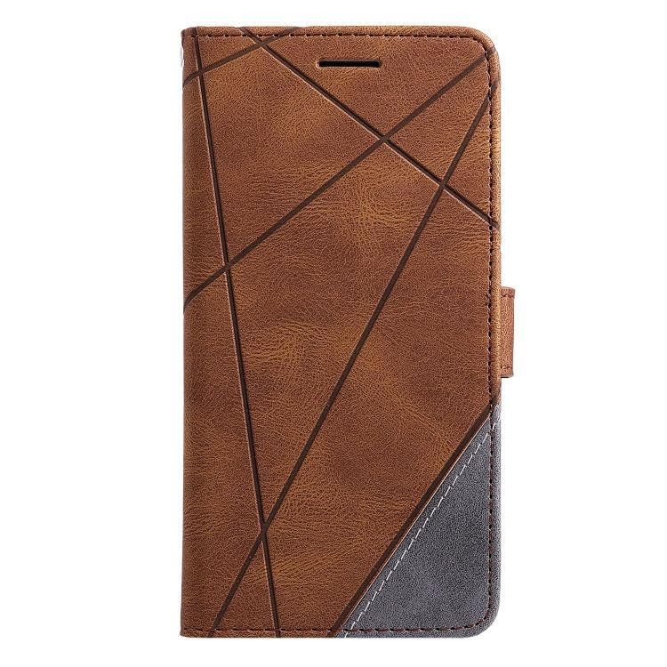 Knižkové puzdro Rhombus hnedé – Samsung Galaxy S22+ (S22 Plus) | Kryty na mobil Kryty na mobil | Knižkové puzdro Rhombus hnedé – Samsung Galaxy S22+ (S22 Plus) | Kryty na mobil