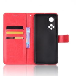 Knižkové puzdro Shockproof Horse Texture červené – Huawei Nova 9 / Honor 50 | Kryty na mobil Kryty na mobil | Knižkové puzdro Shockproof Horse Texture červené – Huawei Nova 9 / Honor 50 | Kryty na mobil