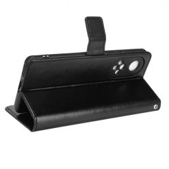 Knižkové puzdro Shockproof Horse Texture čierne – Huawei Nova 9 / Honor 50 | Kryty na mobil Kryty na mobil | Knižkové puzdro Shockproof Horse Texture čierne – Huawei Nova 9 / Honor 50 | Kryty na mobil