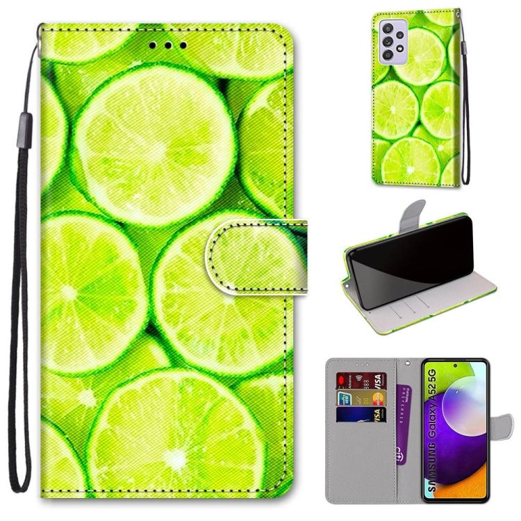 Knižkové puzdro Trendy Cross case Limetka – Samsung Galaxy A52 / A52 5G / A52s 5G | Kryty na mobil Kryty na mobil | Knižkové puzdro Trendy Cross case Limetka – Samsung Galaxy A52 / A52 5G / A52s 5G | Kryty na mobil