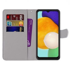 Knižkové puzdro Trendy Cross case Listy – Samsung Galaxy A13 5G | Kryty na mobil Kryty na mobil | Knižkové puzdro Trendy Cross case Listy – Samsung Galaxy A13 5G | Kryty na mobil