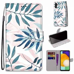 Kryty na mobil | Knižkové puzdro Trendy Cross case Listy – Samsung Galaxy A13 5G | Kryty na mobil