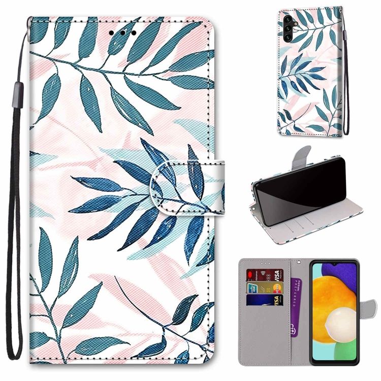 Knižkové puzdro Trendy Cross case Listy – Samsung Galaxy A13 5G | Kryty na mobil Kryty na mobil | Knižkové puzdro Trendy Cross case Listy – Samsung Galaxy A13 5G | Kryty na mobil