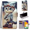 Kryty na mobil | Knižkové puzdro Trendy Cross case Limetka – Samsung Galaxy A13 5G | Kryty na mobil