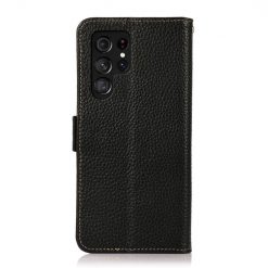 Kožené puzdro Khazneh leather case čierne – Samsung Galaxy S22 Ultra | Kryty na mobil Kryty na mobil | Kožené puzdro Khazneh leather case čierne – Samsung Galaxy S22 Ultra | Kryty na mobil