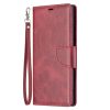 Kryty na mobil | Peňaženkové puzdro Retro Lambskin modré – Samsung Galaxy S22 Ultra | Kryty na mobil