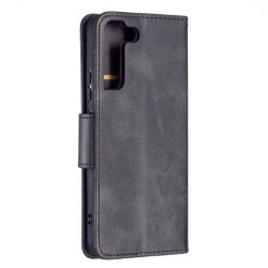 Peňaženkové puzdro Retro Lambskin čierne – Samsung Galaxy S22+ (S22 Plus) | Kryty na mobil Kryty na mobil | Peňaženkové puzdro Retro Lambskin čierne – Samsung Galaxy S22+ (S22 Plus) | Kryty na mobil