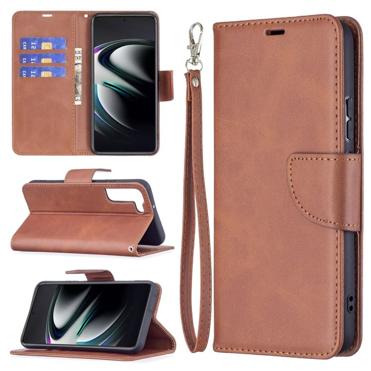 Peňaženkové puzdro Retro Lambskin hnedé – Samsung Galaxy S22+ (S22 Plus) | Kryty na mobil Kryty na mobil | Peňaženkové puzdro Retro Lambskin hnedé – Samsung Galaxy S22+ (S22 Plus) | Kryty na mobil