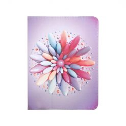 Kryty na mobil | Univerzálne knižkové puzdro Candy Flower pre tablet so 9 – 10 palcovým displejom | Kryty na mobil