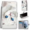 Kryty na mobil | Knižkové puzdro Trendy Cross case Vlk s ružou – Samsung Galaxy S21 FE | Kryty na mobil