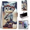 Kryty na mobil | Knižkové puzdro Trendy Cross case Biely vlk – Samsung Galaxy S21 FE | Kryty na mobil