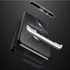 Kryty na mobil | Ochranný kryt 360 Protection čierno-strieborný – Realme C21Y | Kryty na mobil