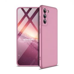 Kryty na mobil | Ochranný kryt 360 Protection ružový – Samsung Galaxy S21 FE | Kryty na mobil