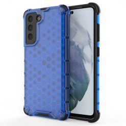 Kryty na mobil | Odolný kryt Honeycomb Armor modrý – Samsung Galaxy S21 FE | Kryty na mobil