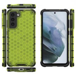 Odolný kryt Honeycomb Armor zelený – Samsung Galaxy S21 FE | Kryty na mobil Kryty na mobil | Odolný kryt Honeycomb Armor zelený – Samsung Galaxy S21 FE | Kryty na mobil