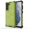 Kryty na mobil | Odolný kryt Honeycomb Armor červený – Samsung Galaxy S21 FE | Kryty na mobil