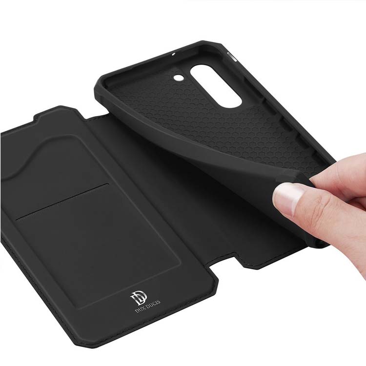 Peňaženkové puzdro Dux Ducis Skin X čierne – Samsung Galaxy S21 FE | Kryty na mobil Kryty na mobil | Peňaženkové puzdro Dux Ducis Skin X čierne – Samsung Galaxy S21 FE | Kryty na mobil